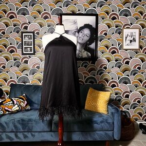Michael Kors black party dress! Size L!